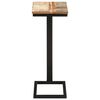 vidaXL Bijzettafels 2 st 31,5x24,5x64,5 cm massief gerecycled hout