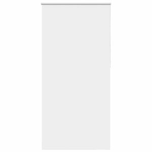 vidaXL Rolgordijn verduisterend 115x230 cm stofbreedte 110,7 cm wit