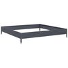 vidaXL Plantenbak verhoogd 100x100x18,5 cm staal antracietkleurig