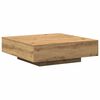 vidaXL Salontafel Artisan Eiken 100 x 100 x 31 cm