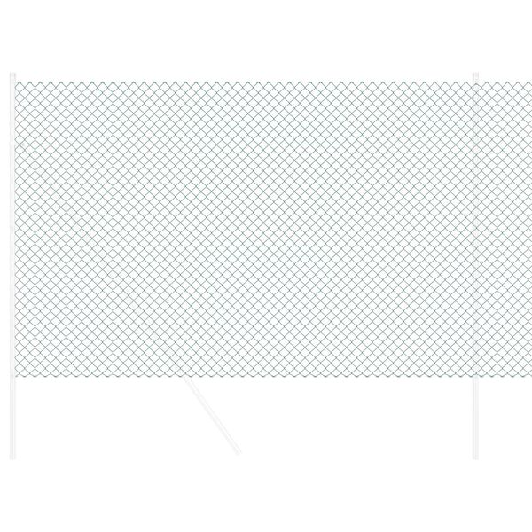 vidaXL Kettenschakelhek Groen 25 x 1,6 m Staal