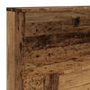 vidaXL Hoofdbordkast 180x19x103,5 cm bewerkt hout oud houtkleurig