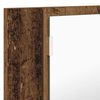 vidaXL Badkamer spiegelkast Oud Hout 80 x 12 x 45 cm Bewerkt hout