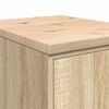 vidaXL Garagekast 40x51x85 cm massief grenenhout sonoma eikenkleurig