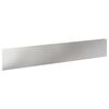 vidaXL Gazonrand 20 pcs 100 x 18 cm Staal Zilverkleurig