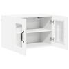 vidaXL Keukenkast 2 pcs Hoogglans wit 60 x 31 x 40 cm Bewerkt hout
