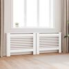 vidaXL Radiatorombouwen 2 st 112x19x81,5 cm MDF wit