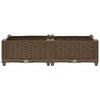 vidaXL Plantenbak verhoogd 80x40x23 cm polypropyleen