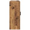 vidaXL Wandkast Oud Hout 69,5 x 34 x 90 cm Bewerkt hout