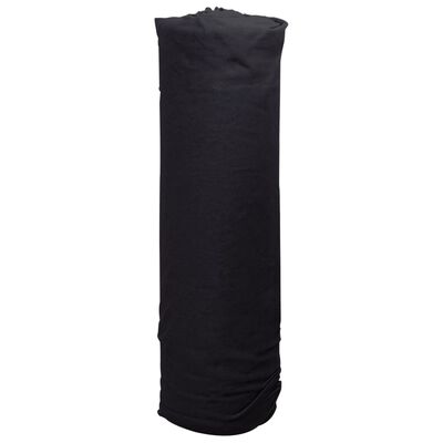 vidaXL Geotextielmembraan 1x50 m polyestervezel zwart