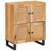 vidaXL Dressoir Bruin 60 x 33 x 75 cm Massief Mango Hout