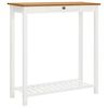 vidaXL Bartafel 100x40x110 cm massief eikenhout