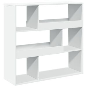 vidaXL Boekenkast/kamerscherm 100x33x94,5 cm wit