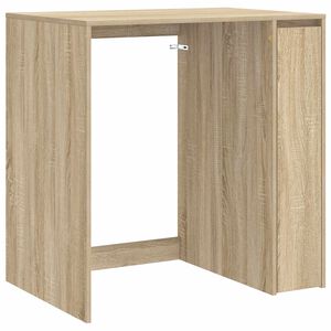 vidaXL Wasmachinekast Sonoma eiken 87 x 60 x 89 cm Bewerkt hout