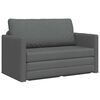 vidaXL Slaapbank Donkergrijs 124 x 71 x 78 cm Stof