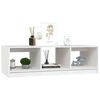 vidaXL Salontafel 110x50x34 cm massief grenenhout wit