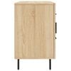 vidaXL Dressoir 100x36x60 cm bewerkt hout sonoma eikenkleurig