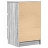 vidaXL Nachtkastje met 3 lades 39x35x65 cm grijs sonoma