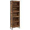 vidaXL Boekenkast 60 x 30 x 189,5 cm Bewerkt hout Oud Hout