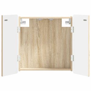 vidaXL Dartbord Kabinet ZWOLLE Sonoma Eiken 52,5 x 10,5 x 57,5 cm