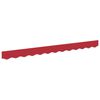 vidaXL Markies Valance Rood 580 x 20 cm Canvas