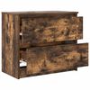 vidaXL Tv-meubel 60x35x54 cm bewerkt hout gerookt eikenkleurig
