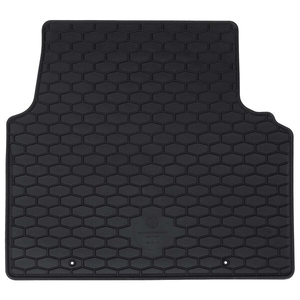 vidaXL Autobodemmat 4 pcs Zwart geschikt voor VW ID.3 2019- Rubber