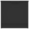 vidaXL Nachtkastjes 2 st 40x39x40 cm zwart