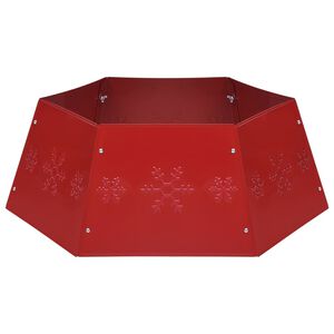 vidaXL Kerstboomrok &Oslash;68x25 cm rood
