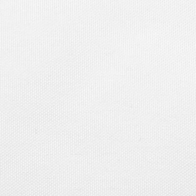 vidaXL Zonnescherm rechthoekig 6x8 m oxford stof wit