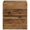 vidaXL Badkamertenk te kast Oud Hout 41 x 38,5 x 45 cm Bewerkt hout