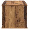 vidaXL Kattenhuis Oudhout 85 x 55 x 50 cm Bewerkt hout