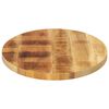 vidaXL Tafelblad ovaal 110x40x2,5 cm massief mangohout