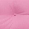 vidaXL Rugkussen Roze 180 x 24 x 50 cm Stof