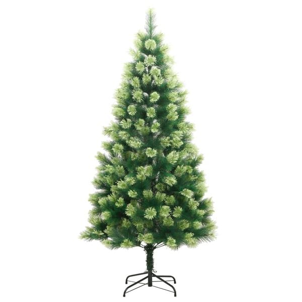 vidaXL Kunstkerstboom met scharnieren en standaard 150 cm