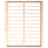 vidaXL Bedframe massief hout 180x200 cm