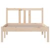 vidaXL Bedframe massief hout 90x190 cm