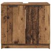 vidaXL Badkamer Kast Oud Hout 64,5 x 33,5 x 59 cm Bewerkt hout
