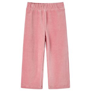 Kinderbroek 116 ribfluweel Lichtroze