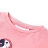 Kindershirt 116 fluorescerend roze