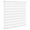 vidaXL Zebra Blind 150x100 cm stofbreedte 145,9 cm polyester wit