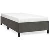 vidaXL Bedframe zonder matras 90x200 cm fluweel donkergrijs