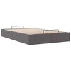 vidaXL Bedframe zonder matras 120x200 cm kunstleer grijs