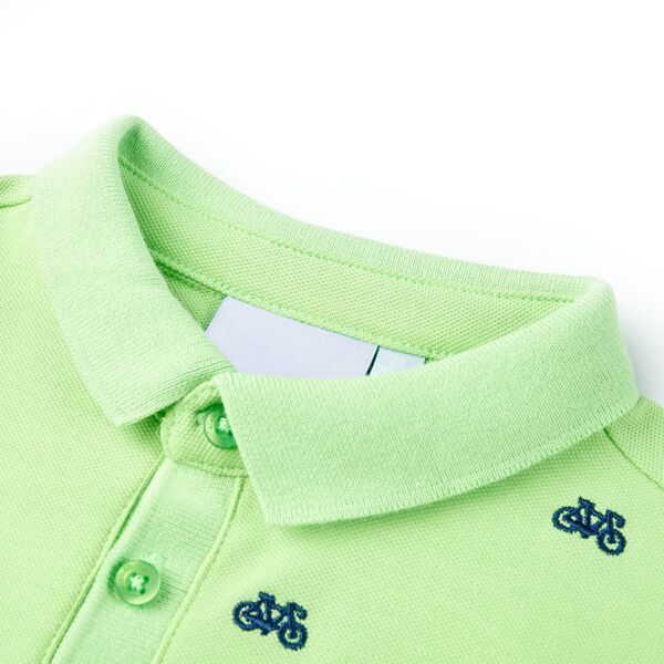 Kinderpoloshirt&nbsp;104 neongroen