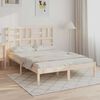 vidaXL Bedframe zonder matras massief hout 160x200 cm