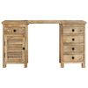 vidaXL Bureau 140x50x77 cm massief mangohout