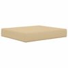vidaXL Buiten bankkussen 2 pcs Beige Polyester