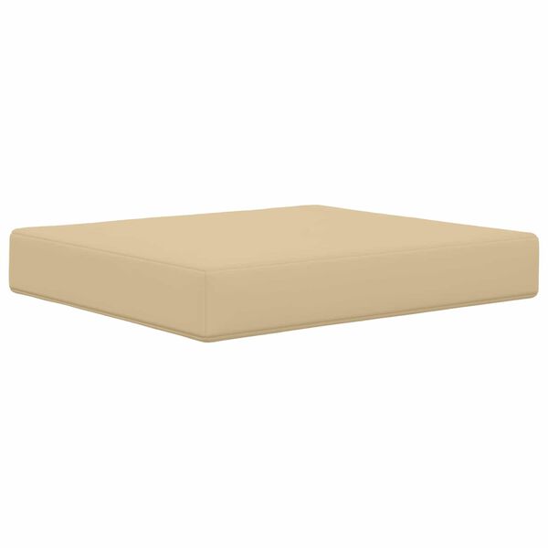 vidaXL Buiten bankkussen 2 pcs Beige Polyester