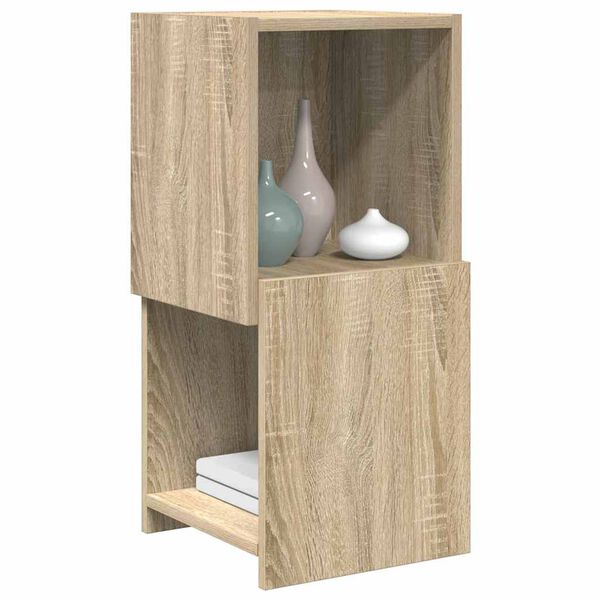 vidaXL Hoekkast Sonoma Eiken 30,5x30x65cm Bewerkt hout