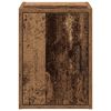 vidaXL Garage wandkasten 2 st bewerkt hout oud hout